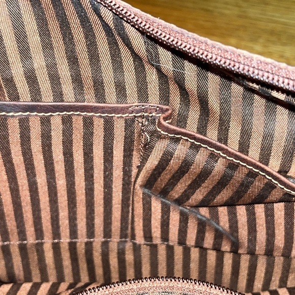 Jack‎ Georges Voyager Messenger Bag Crossbody Brown genuine Leather Unisex purse - Picture 10 of 14